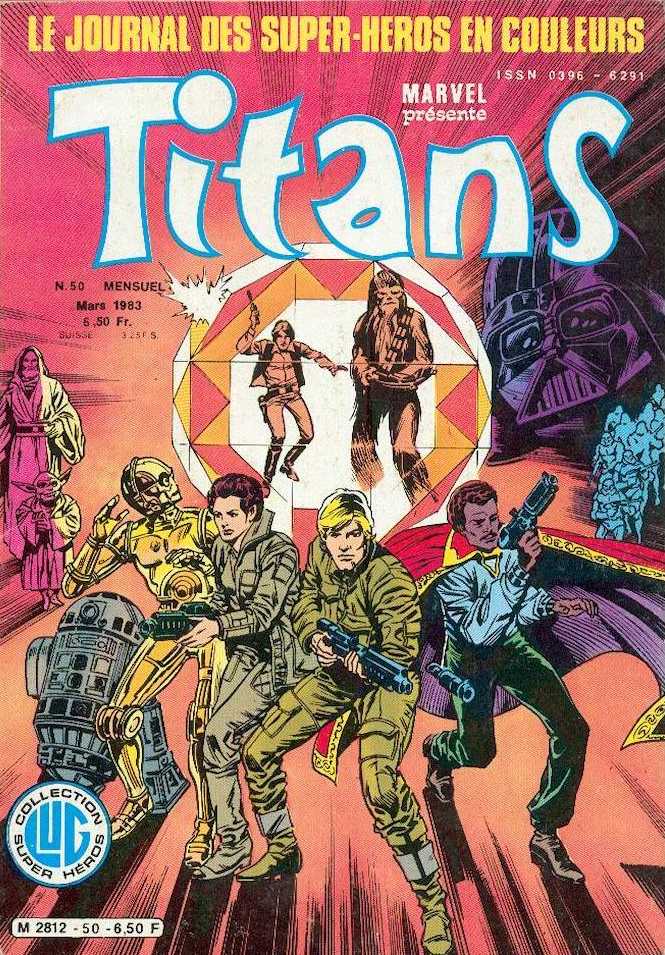 Scan de la Couverture Titans n 50